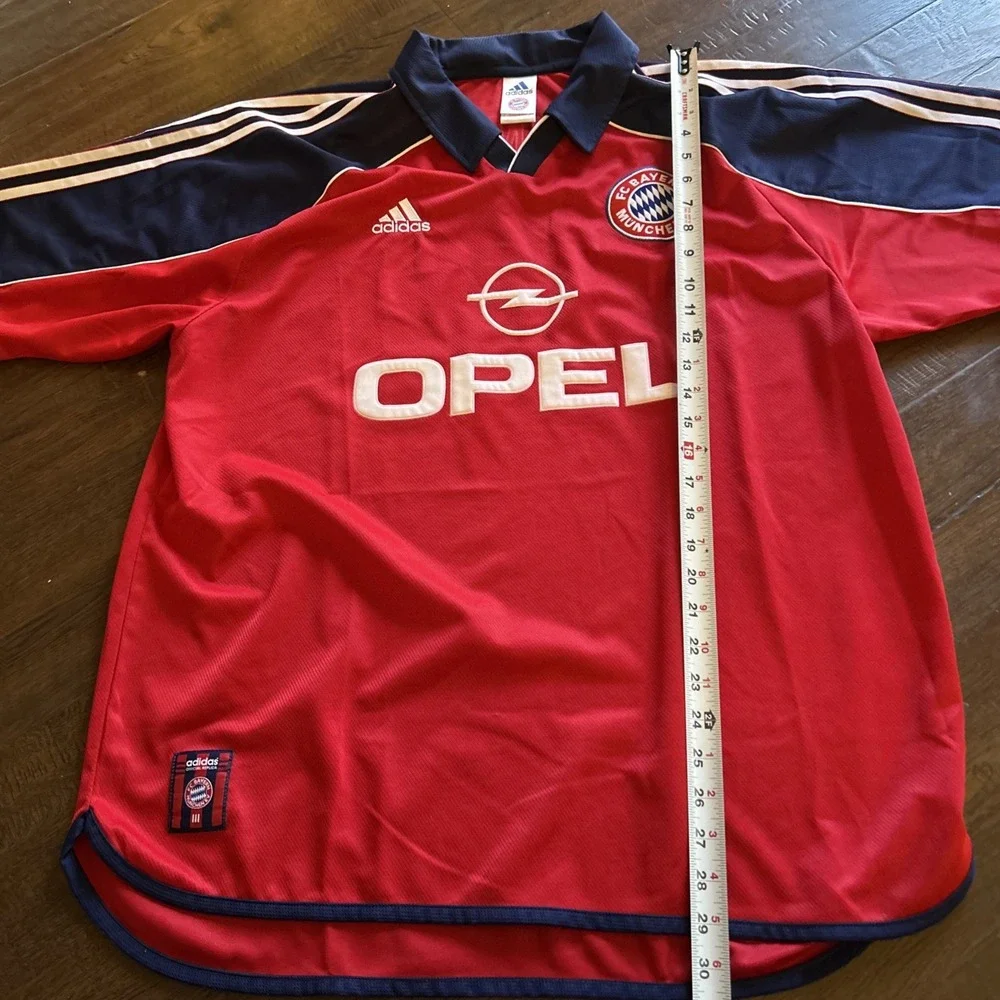 BAYERN‎ MUNICH 1999 2001 HOME FOOTBALL SHIRT SOCCER JERSEY ADIDAS sz XL MEN